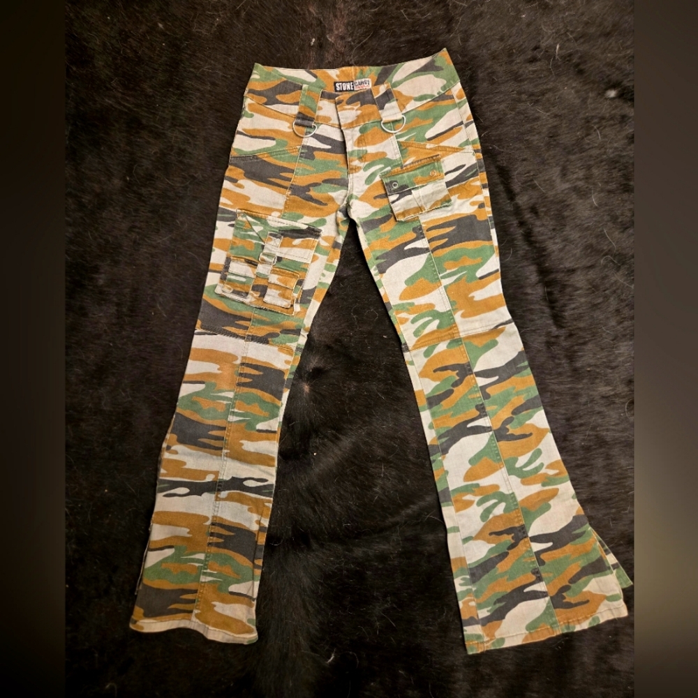 Camo Flare Women's Jeans